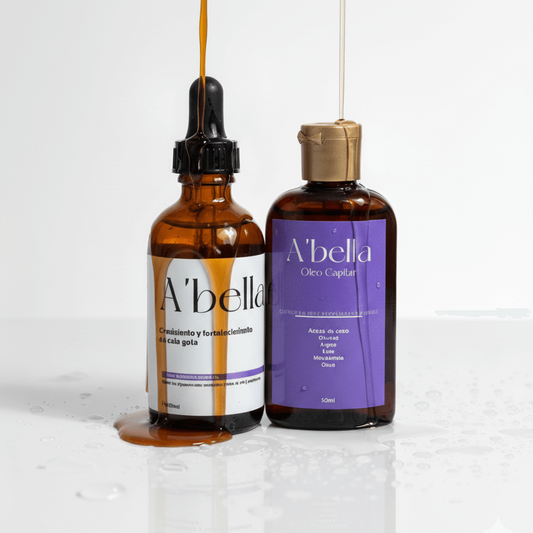 kit Sreum + aceite anti frizz Abella