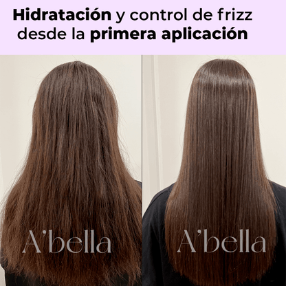 Dúo A’Bella: Sérum Anticaída & Crecimiento + Óleo Capilar Anti-Frizz